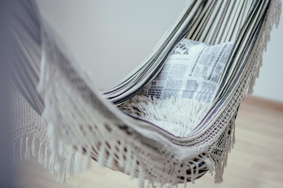 Striped Indoor Hammock
