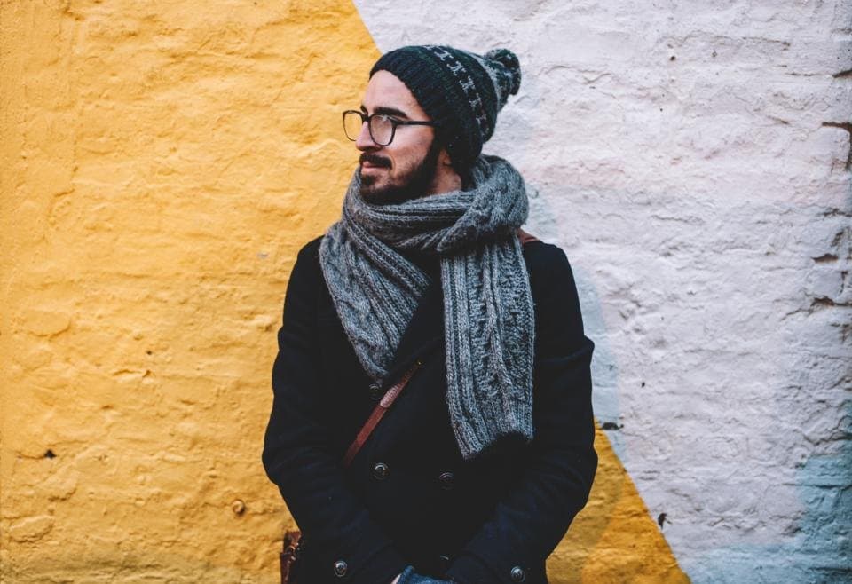 Cable-Knit Scarf